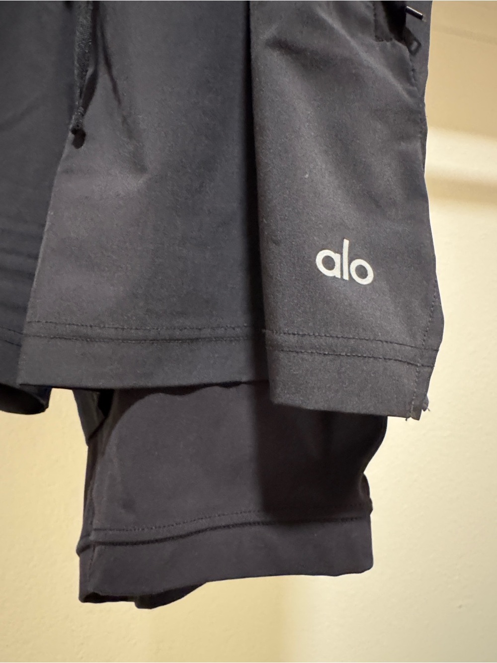 2-Pack ALO Yoga Men's Black Athletic Shorts | Size M - Picture 6 of 12